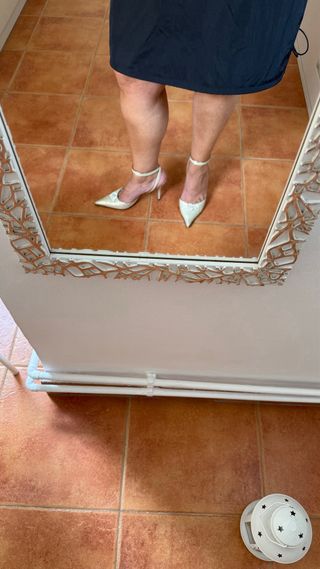 Zapatos boda dorados nº38