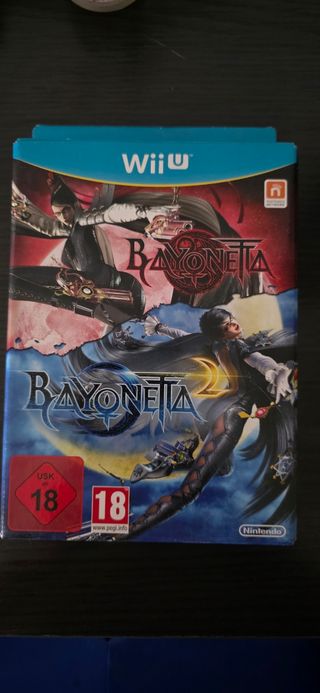 Caja Bayonetta 1 + 2 WiiU