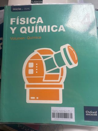 Inicia Física y Química 4.º ESO. Libro del alum...