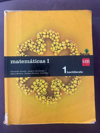 Matemáticas I. 1 Bachillerato. Savia