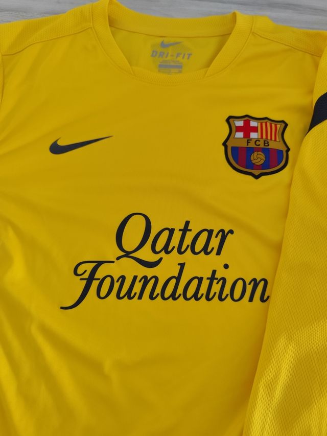 Sudadera manga larga entrenamiento Barça Nike amar