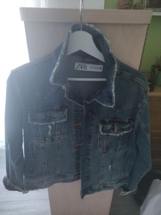 Chaqueta Vaquera Zara Talla M