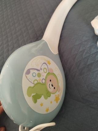 Móvil de cuna con peluches