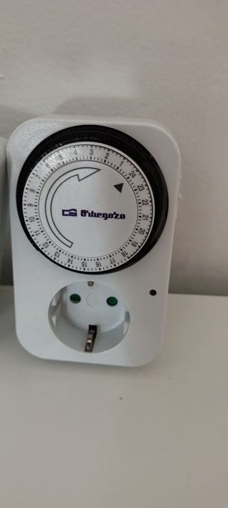 3x Temporizadores reloj Enchufe Programables
