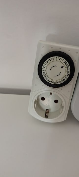 3x Temporizadores reloj Enchufe Programables
