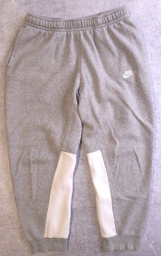 Joggers Nike grises con paneles Ref-17400