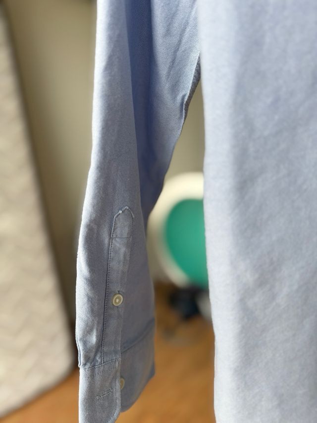Camisa Zara azul menino 13/14 anos