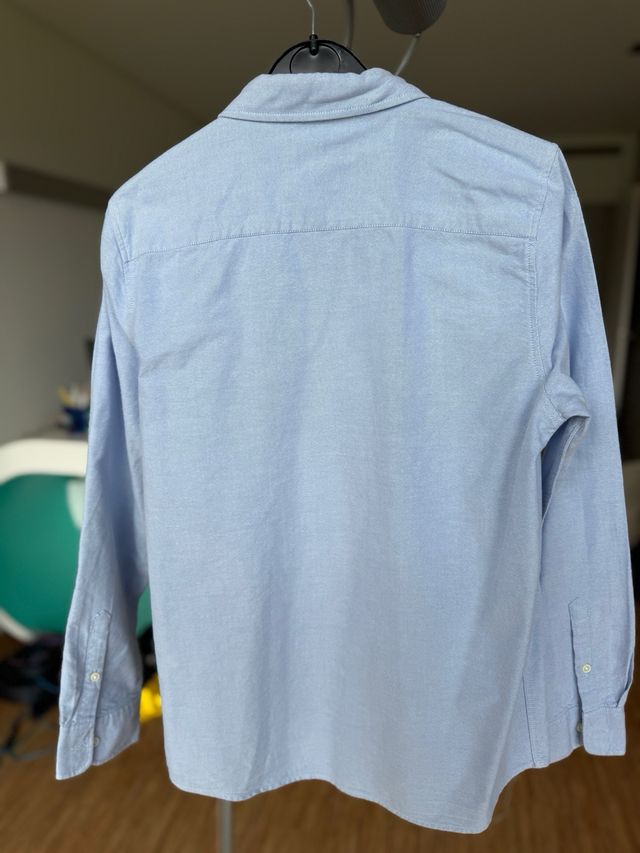Camisa Zara azul menino 13/14 anos