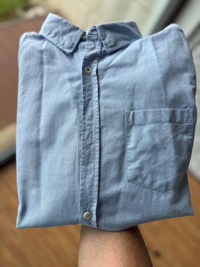 Camisa Zara azul menino 13/14 anos