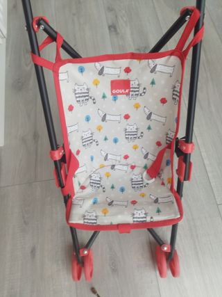 Silla de paseo para muñecas Goula