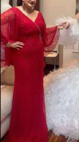Vestido de fiesta rojo