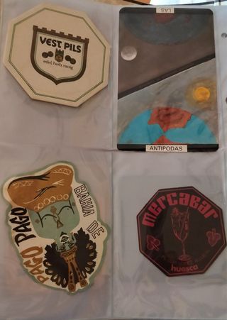 Colección 380 posavasos vintage