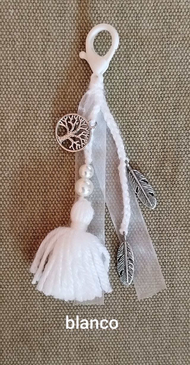 Llavero o adorno bolso - arbol de la vida