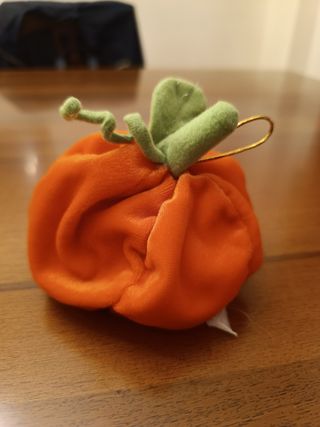 Pupazzo zucca morbido 11x11x11 cm
