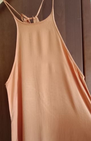 Vestido Verano Zara Talla XS Naranja