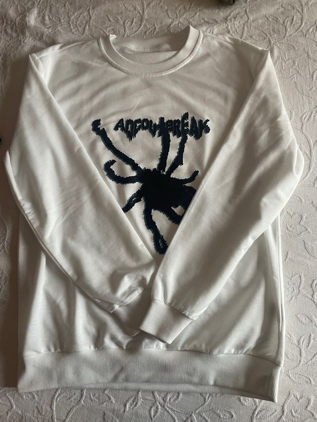 Sudadera viral araña Talla S