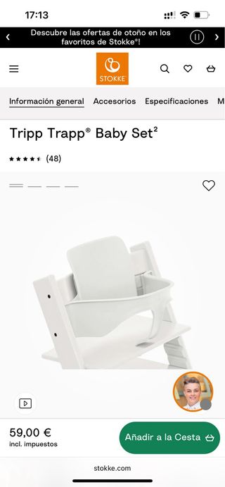 Stokke Baby Set + Bandeja