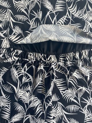 Mono MANGO Estampado Hojas TS como nuevo
