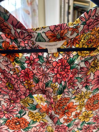 Camisa Springfield floral Talla S
