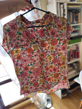 Camisa Springfield floral Talla S