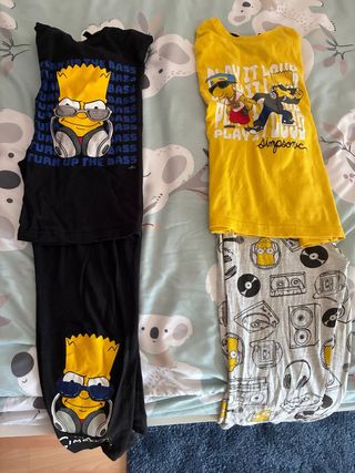 Pijama entretiempo Bart Simpson niño