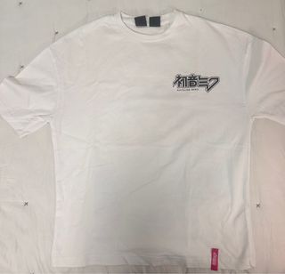 Camiseta Blanca Hatsune Miku