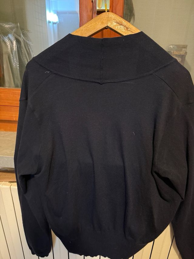 Cardigan blu taglia L