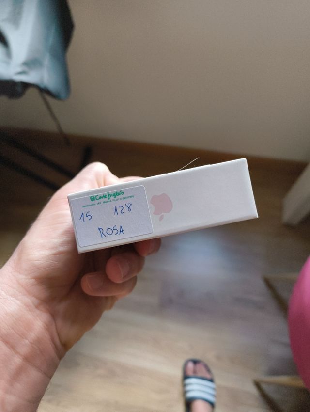 Caja Original iPhone 15 Rosa