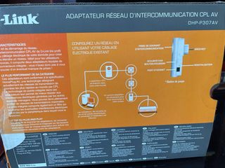 Adaptador D-Link Powerline DHP-P307AV