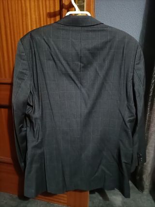 Americana Hugo Boss Hombre Talla 48 Gris
