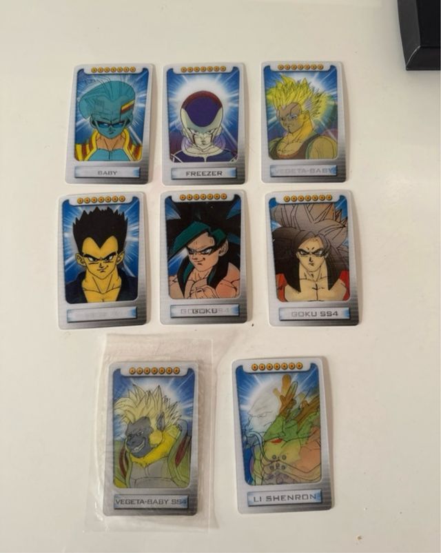 Set schede Dragon Ball GT Olografiche Vintage