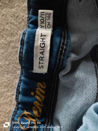 Jeans ragazzo blu 10/11 anni, 146 cm