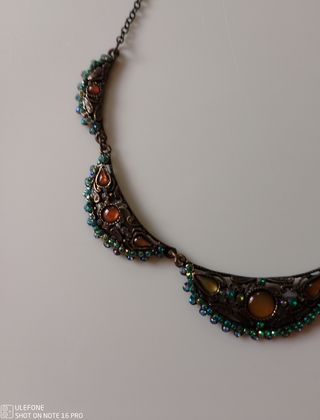 Collar boho vintage multicolor