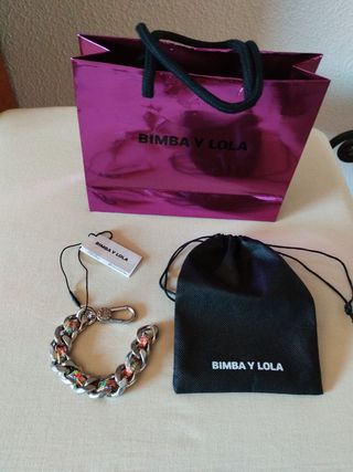 Pulsera Bimba y Lola Multicolor y Plateada