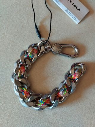 Pulsera Bimba y Lola Multicolor y Plateada