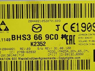 Mazda bhs3669c0 módulo electronico 3 lim. 143531