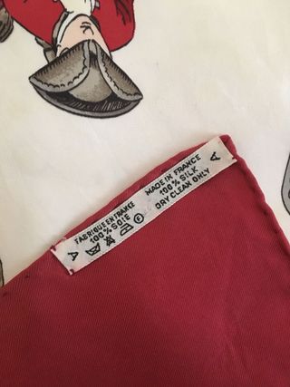 Pañuelo Seda Hermès Paris