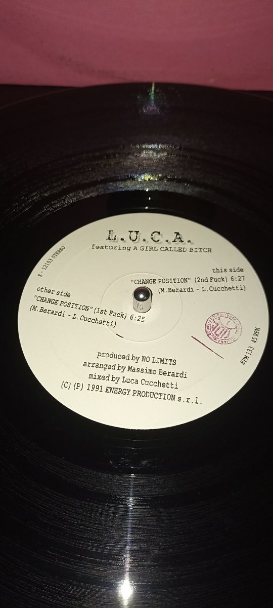 Vinilo L.U.C.A. Featuring A Girl Called Bitch