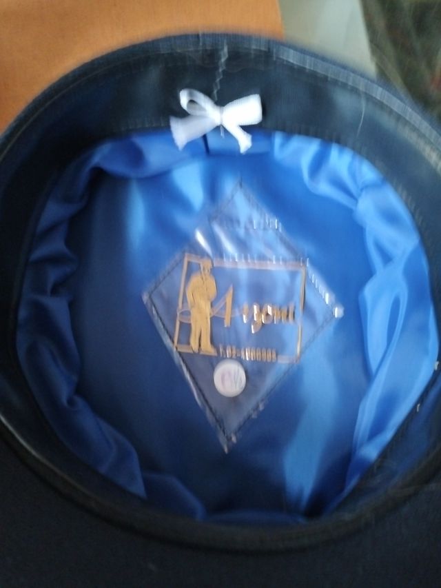 Cappello di gala dei vigili del fuoco del Belgio