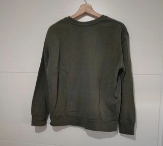 Sudadera Primark verde militar Talla S