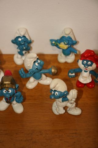 Lote 13 Smurfs Schleich