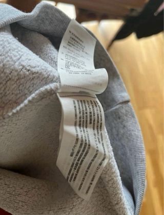 Sudadera Hollister Gris Talla L