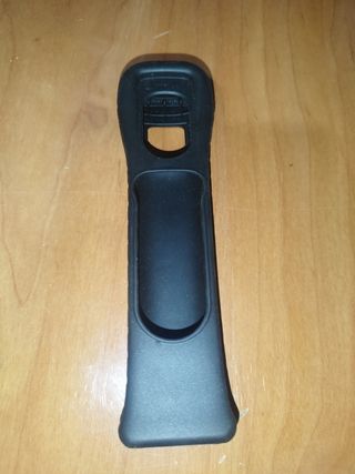 FUNDA SILICONA MOTION NEGRA OFICIAL NINTENDO WII