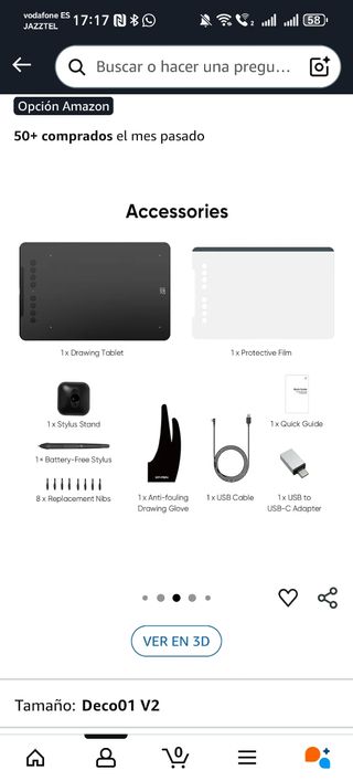 Tableta Gráfica XPPen Deco01 V2