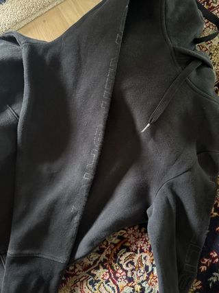 Sudadera Hollister Negra Talla XS