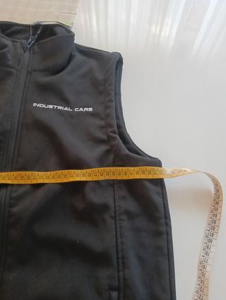 Gilet soft shell nero taglia S