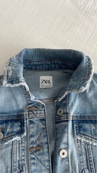 Chaqueta vaquera Zara azul