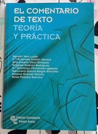 EL comentario de texto: Teoría y práctica