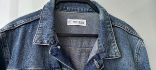 Cazadora Vaquera Oversize Mango Talla S