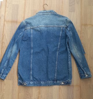 Cazadora Vaquera Oversize Mango Talla S